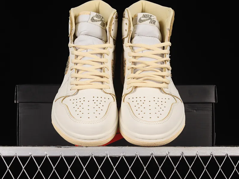 All categories Air Jordan Jordan series basketball shoes Air Jordan 1 High Air Jordan 1 High OG "Vibrations of Naija" AJ1 Qiao 1 Xiaoxiangfeng high-top basketball shoes FD8631-100